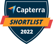 Capterra 2022 Shortlist Badge