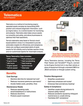 Telematics One Pager Mockup